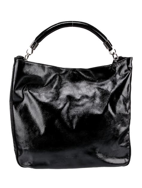 ysl roady bag black|SAINT LAURENT Leather Large Roady Covered Chain Hobo .